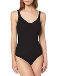 Speedo Women's Aquagem 1-Piece Swimsuit, Black, 36 (UK 14)