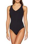 Speedo Women's Opalweb Swimsuit, Black, Size 38