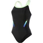 Speedo Women's Speedo HydroSense Flowback - 38 Black / Bright Zest