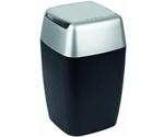 Spirella Retro Black Waste Bin