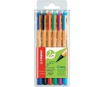 Stabilo Green Point Sign Pen Assorted Pack of 6