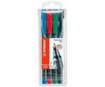 Stabilo OHPen universal permanent - Pack of 4