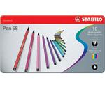 Stabilo Pen 68 - Tin of 10