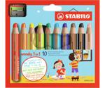 Stabilo woody 3 in 1 (10 colours)