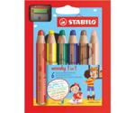 Stabilo woody 3 in 1 (6 colours)