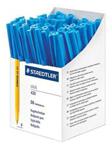 Staedtler 430 F-3CP5 Stick Ballpoint Pen Fine - Blue, Pack of 50