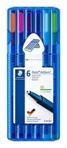 STAEDTLER 437 XBSB6 Triplus Ballpoint Pen - Multi-Colour (Pack of 6)