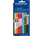 Staedtler Ergosoft 12 Triangular Coloured Pencils