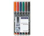 Staedtler Lumocolor permanent B (pack of 6)