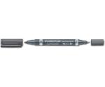 Staedtler Lumocolor Permanent duo Marker black