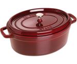 Staub Roasting Pot 33cm Oval (Grenadine)