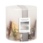 Stoneglow Flowers Pillar Candle - COASTAL FLOWERS