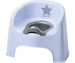 Strata Potty Chair Deluxe White/Silver