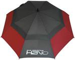 Sun Mountain Unisex's H2no Dual Canopy Umbrella, Red/Grey, 62″