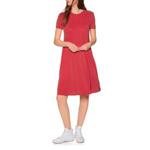 Superdry Smocked Tshirt Dress - Apple Red UK 12 Reg