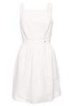 Superdry Women's Blaire Broderie Dress, White (Chalk White Fu4), S (Size:10)