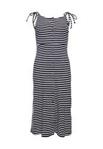 Superdry Women's Charlotte Button Down Dress, Blue (Navy Stripe Jkc), XXS (Size:6)