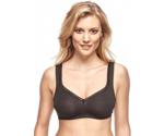 Susa Organic Cotton Non-wired Bra black