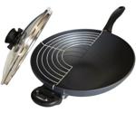 Swiss Diamond 61132 Covered Wok