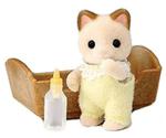 Sylvanian Families Cream Cat Baby