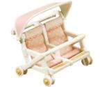 Sylvanian Families Double Pushchair