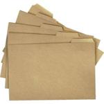 Tabbed Folders - Buff (PK-100) Buff Foolscap