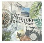 Tallon Let The Adventure Begin 6x4 Photo Album Memo Slip in Holds 200 Photos