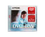 TDK DVD-R 4,7GB 120min 4x 5pk Jewel Case