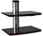 TecTake Wall Shelf for DVD-Player/Receiver (2 Shelves)