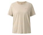 Tom Tailor Printed Shirt beige offwhite stripe (1019452)