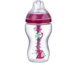 Tommee Tippee Advanced Anti-Colic Decorated Feeding Bottle Pink 340 ml