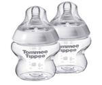 Tommee Tippee Anti-Colic Wide Neck Bottle 150ml with Silicone Teat (2 pack)