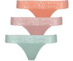 Tommy Hilfiger 3-Pack Lace Waist Thongs (UW0UW02036)