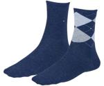 Tommy Hilfiger Business Socks Double Pack With argyle pattern (443016001)