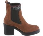 Tommy Hilfiger Corporate Elastic Suede Boot (EN0EN00629)