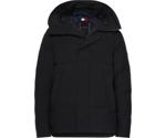 Tommy Hilfiger Hooded Canvas Bomber Jacket (MW0MW12136)