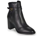 Tommy Hilfiger Th Hardware Leather High Bootie (FW0FW04284) black