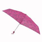 totes Compact Flat Ditsy Print Umbrella (5 Section)