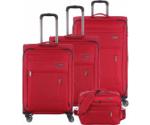 Travelite Capri 4 Wheel Trolley-Set 55/66/76 cm & Boardcase