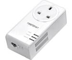 TRENDnet Powerline 1200 AV2 with Built-in Outlet