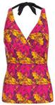 Trespass Bloomer, Pink Lady Print, M, Tankini with Removable Pads for Women, Medium, Pink