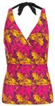 Trespass Bloomer, Pink Lady Print, XXL, Tankini with Removable Pads for Women, XX-Large / 2X-Large / 2XL, Pink