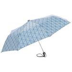 Trespass Maggiemay Automatic Umbrella (One Size) (Blue Chevron Print)