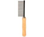 Trixie Dog Comb with Wood Handle Medium