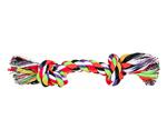 Trixie Playing rope, cotton, multicoloured, 125 g / 26 cm