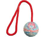 Trixie Rubber Ball with Throwing Handle 6 cm