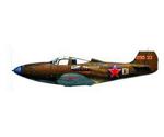 Trumpeter Easy Model - P-39N-0 42-9033 White 01 Russian AF January 1945 (36321)