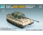 Trumpeter King Tiger Henschel Turret w/Zimmerit (757291)