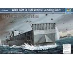 Trumpeter WWII LCM 3 USN Vehicle Landing Craft (7213)