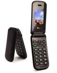 TTsims Flip TT140 Mobile Phone Camera Bluetooth Cheapest Folding Clamshell Phone (With Mains Charger) (BLACK)